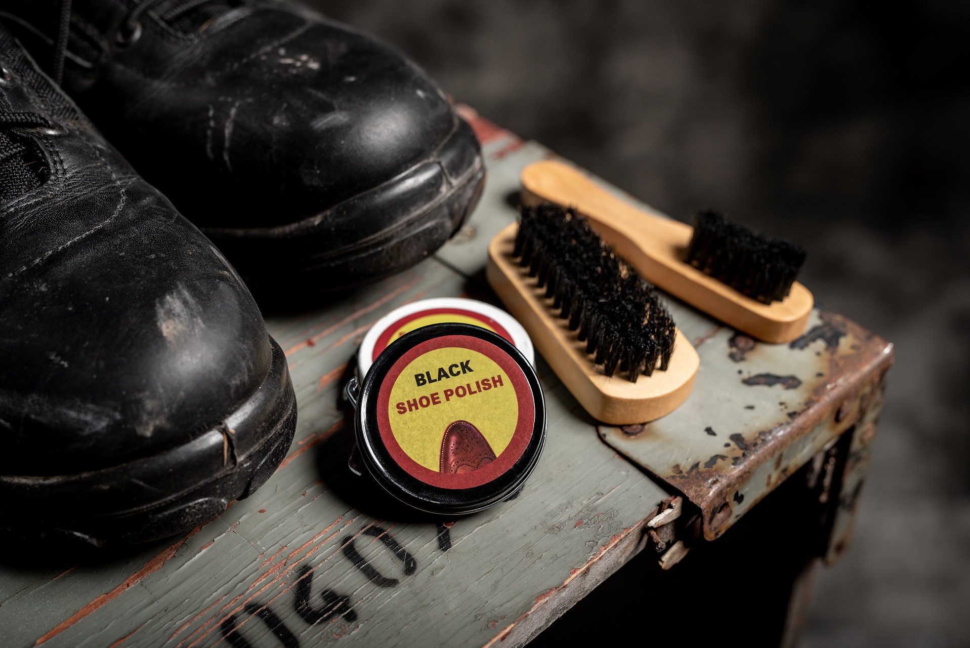 Набір для догляду за взуттям Mil-Tec - Чорний