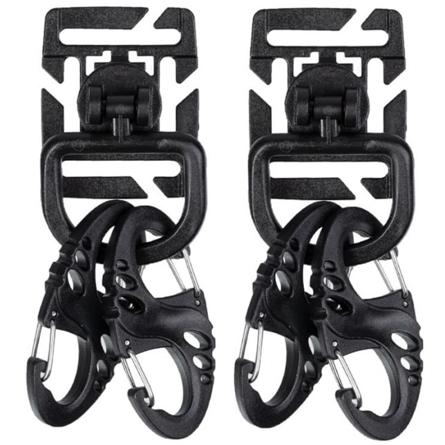 Zestaw uchwytów Mil-Tec Ultimate Tactical do systemu MOLLE - czarny