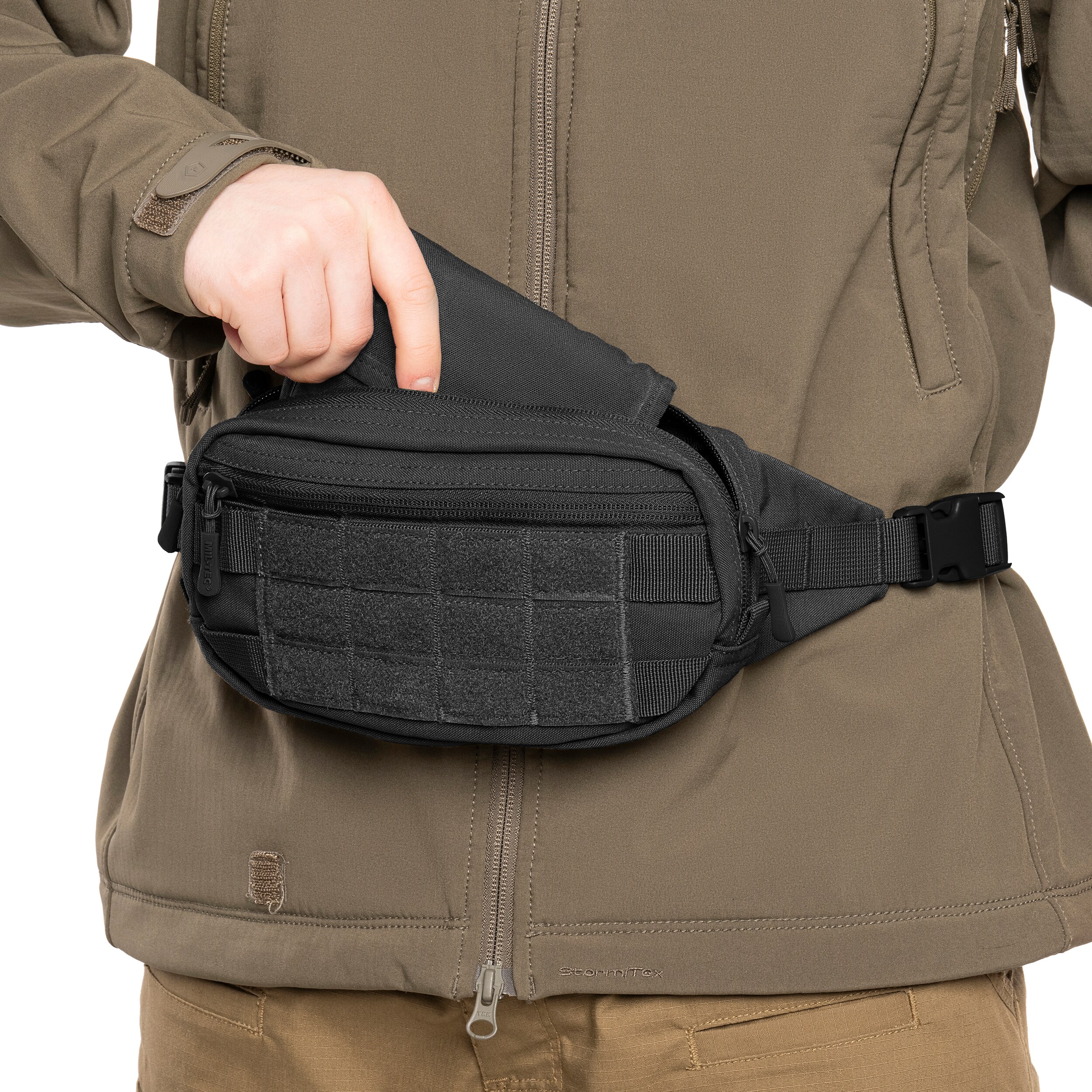 Nerka Mil-Tec Fanny Pack MOLLE - Black