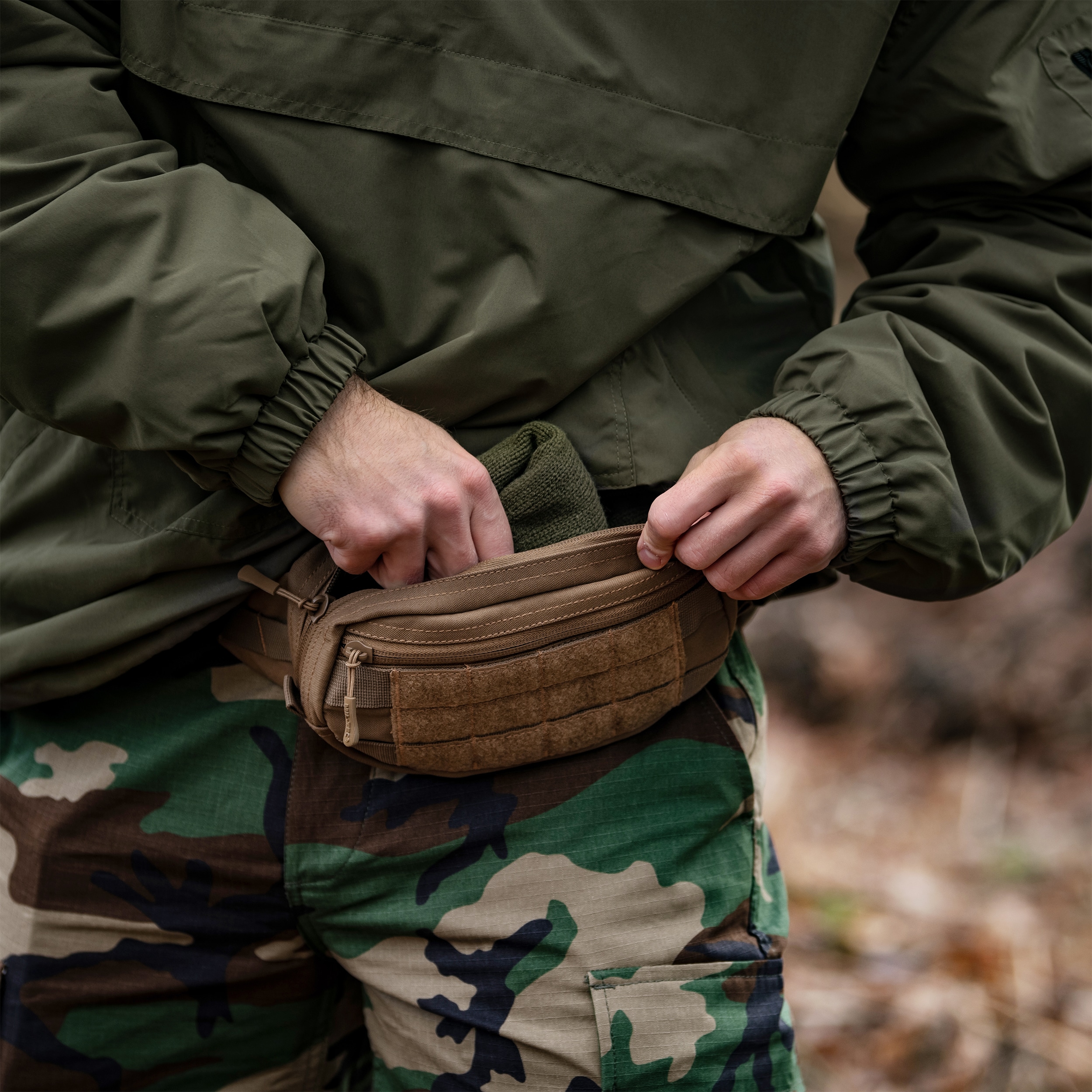 Nerka Mil-Tec Fanny Pack MOLLE - Coyote