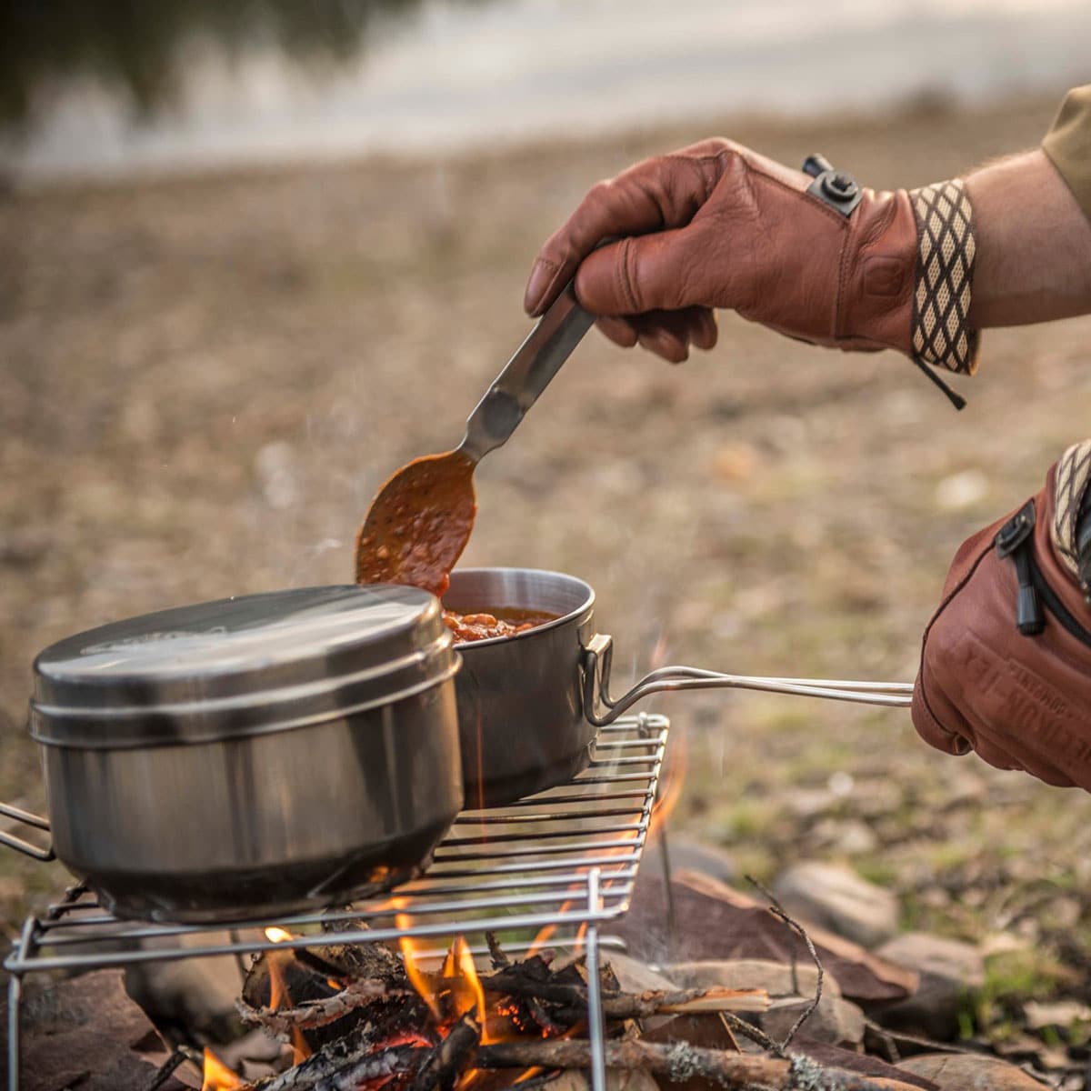 Menażka stalowa Helikon-Tex 3-częściowa
