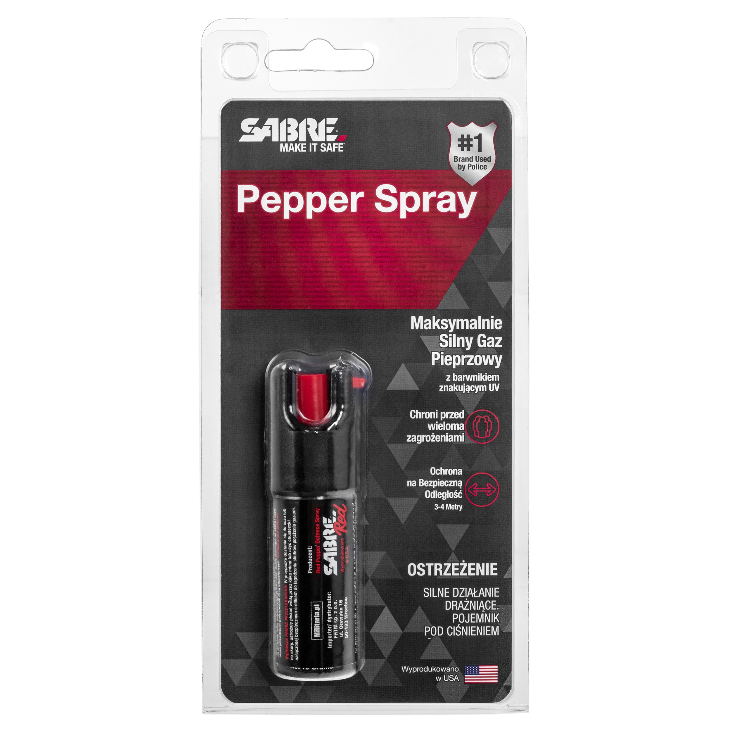 Газ перцевий Sabre Red Compact Refill 16 мл - струмінь