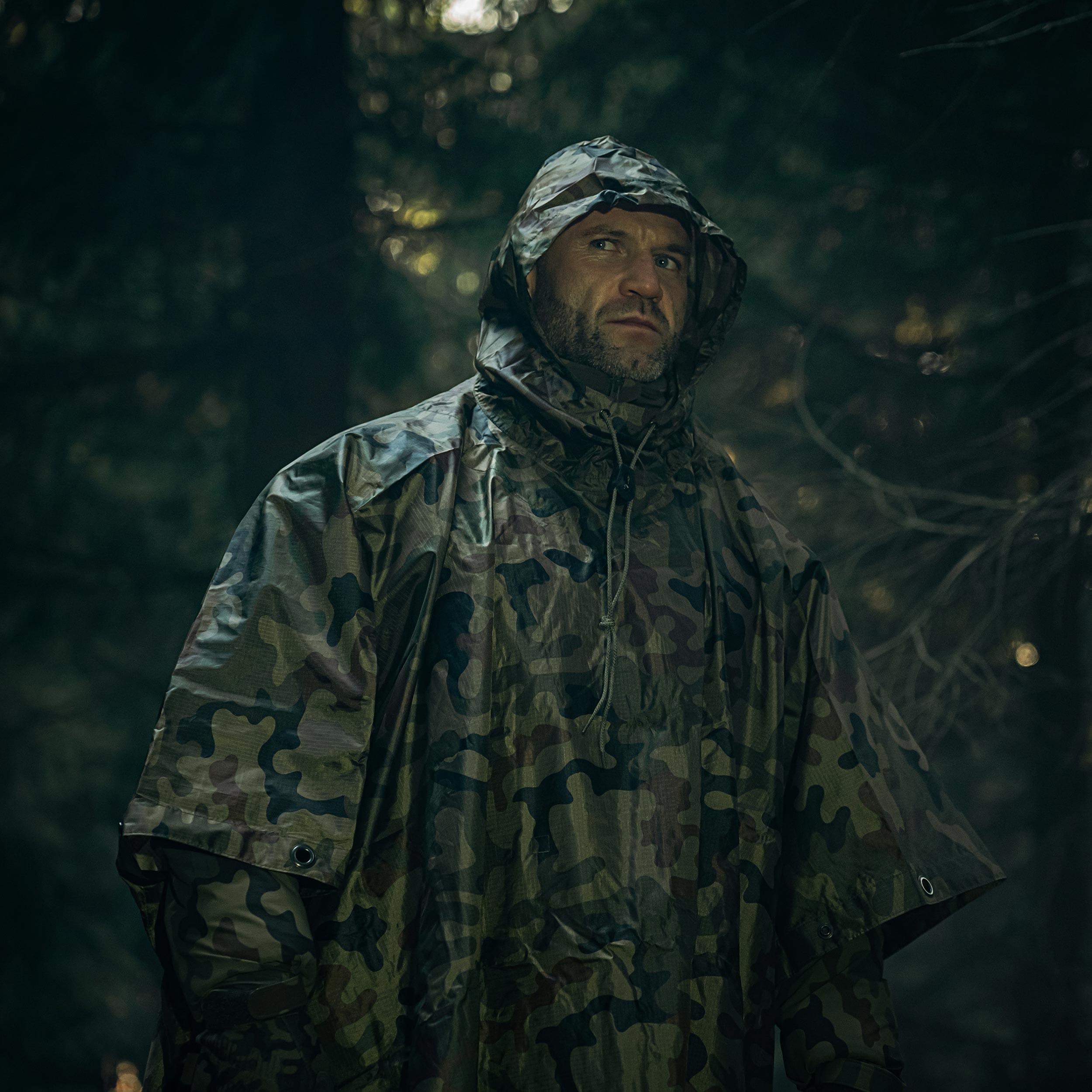 Ponczo Helikon-Tex U.S. Model - wz.93 Pantera PL Woodland