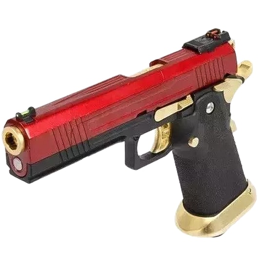 Pistolet ASG GBB Armorer Works AW-HX1004 - Black/Red/Gold