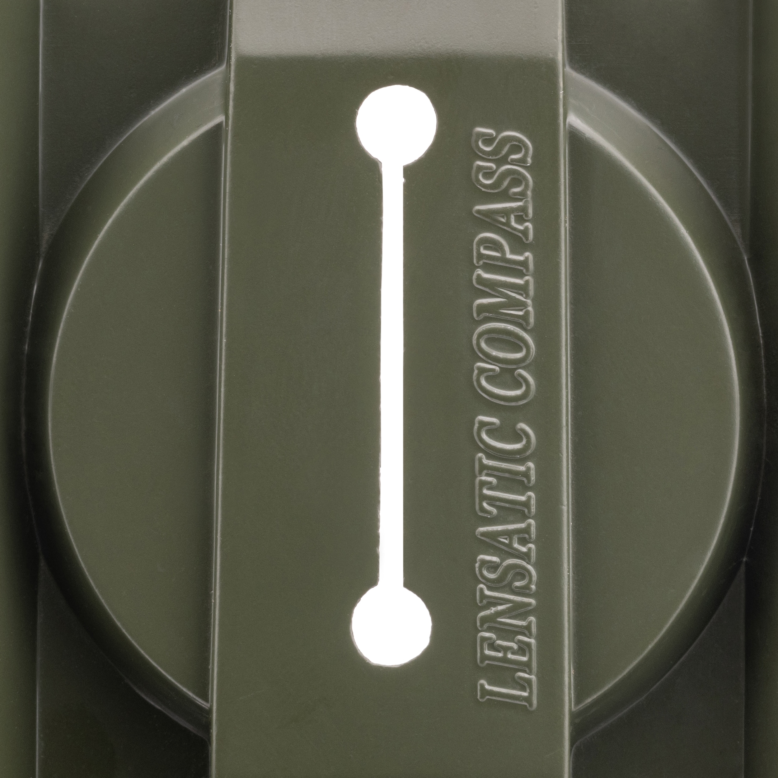 Kompas Mil-Tec US Metal z podświetleniem - Olive