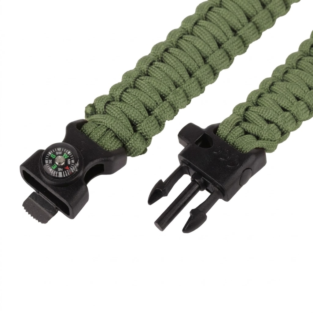 Paracord Bracelet with Compass 8