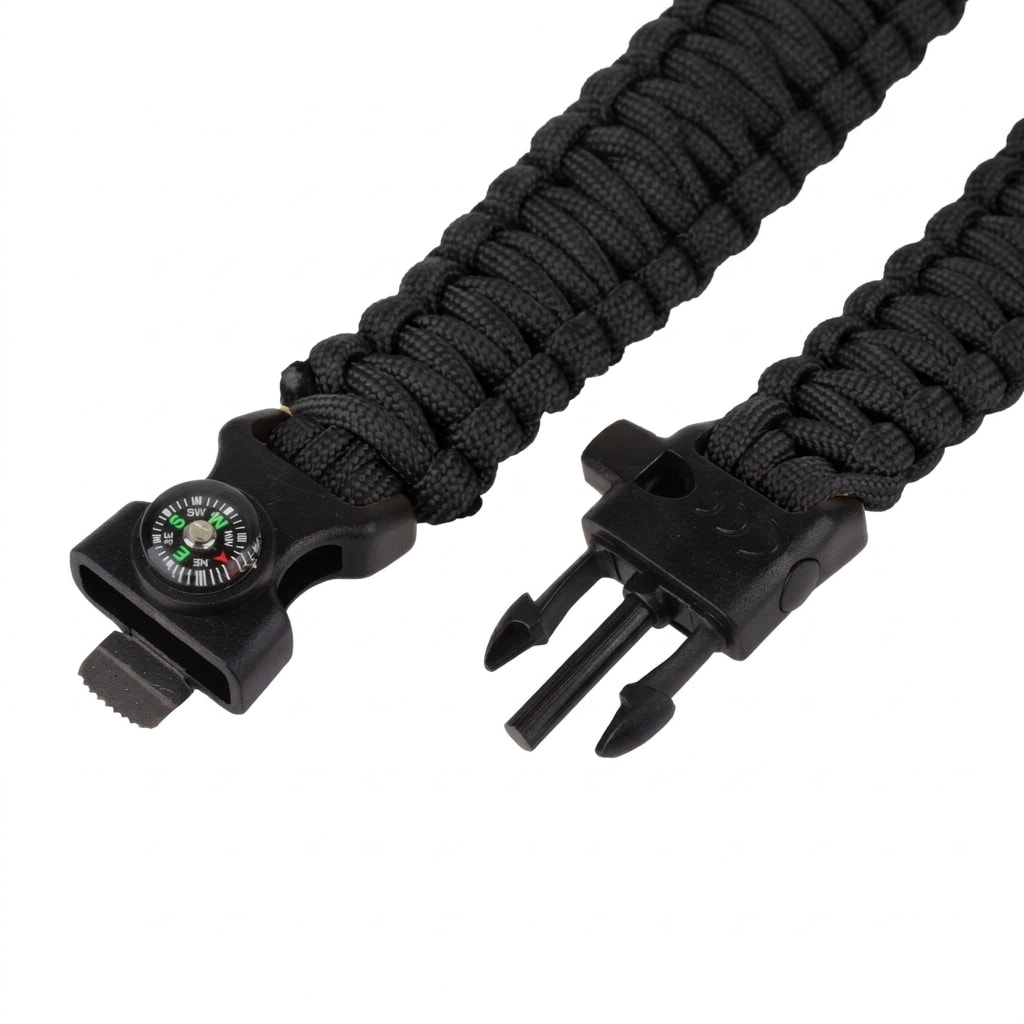 Paracord Bracelet with Compass 8