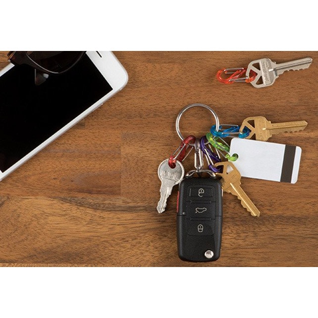 Brelok Nite Ize S-Biner KeyRing Locker - 6 szt.