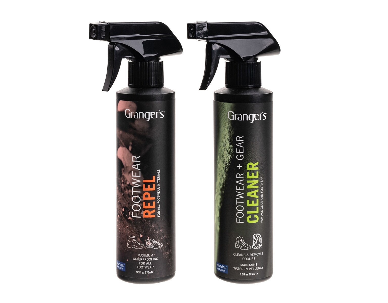 Zestaw Grangers Footwear Repel + Gear Cleaner 2x275 ml