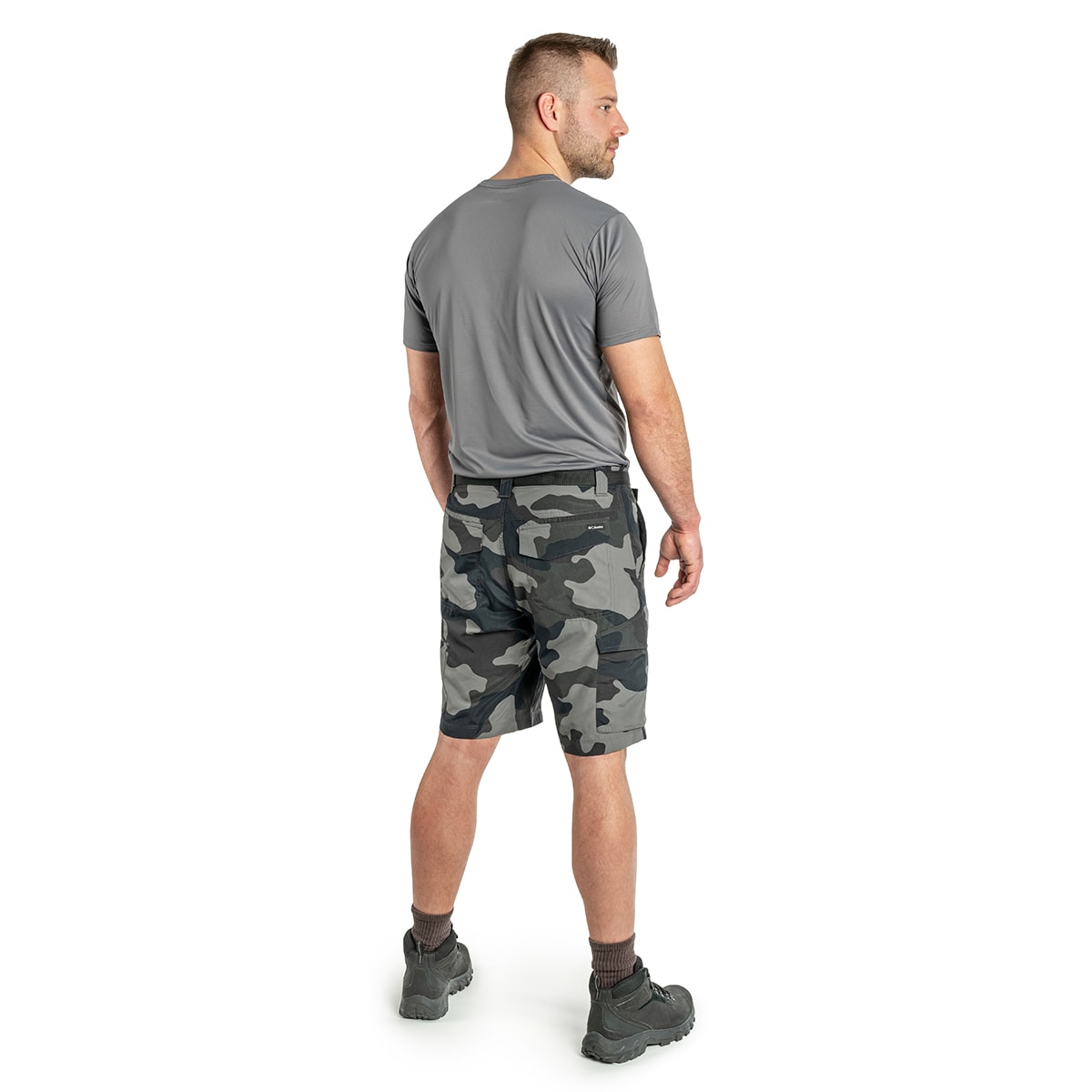 Szorty Columbia Silver Ridge Cargo - Black Camo
