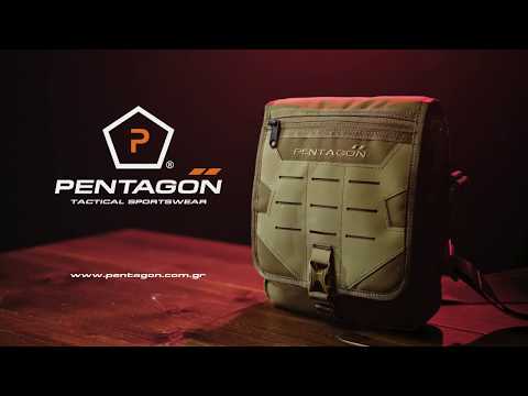Сумка через плече Pentagon Messenger 2,8 л - Black