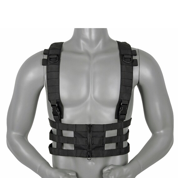 Kamizelka 8Fields Chest Rig Skeleton - Black