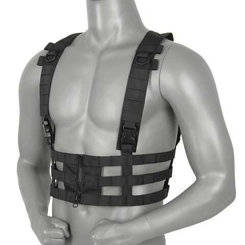 Kamizelka 8Fields Chest Rig Skeleton - Black