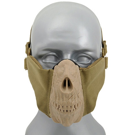 CS Skull Маска для обличчя - Coyote