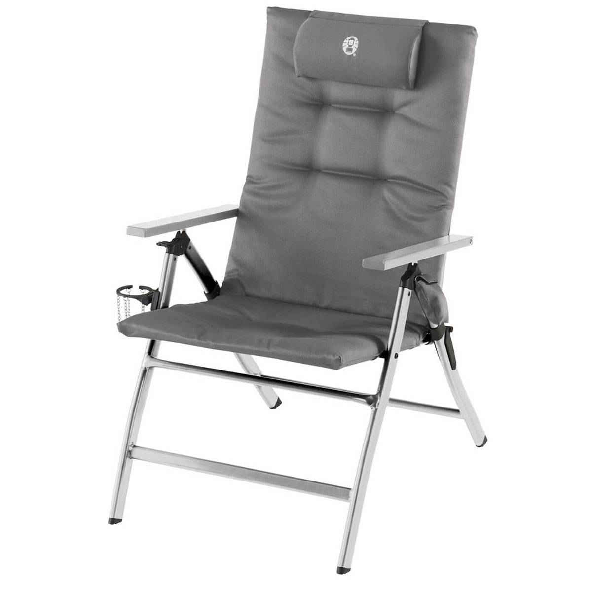 Туристичне крісло Coleman 5 Position Padded Aluminium - Grey