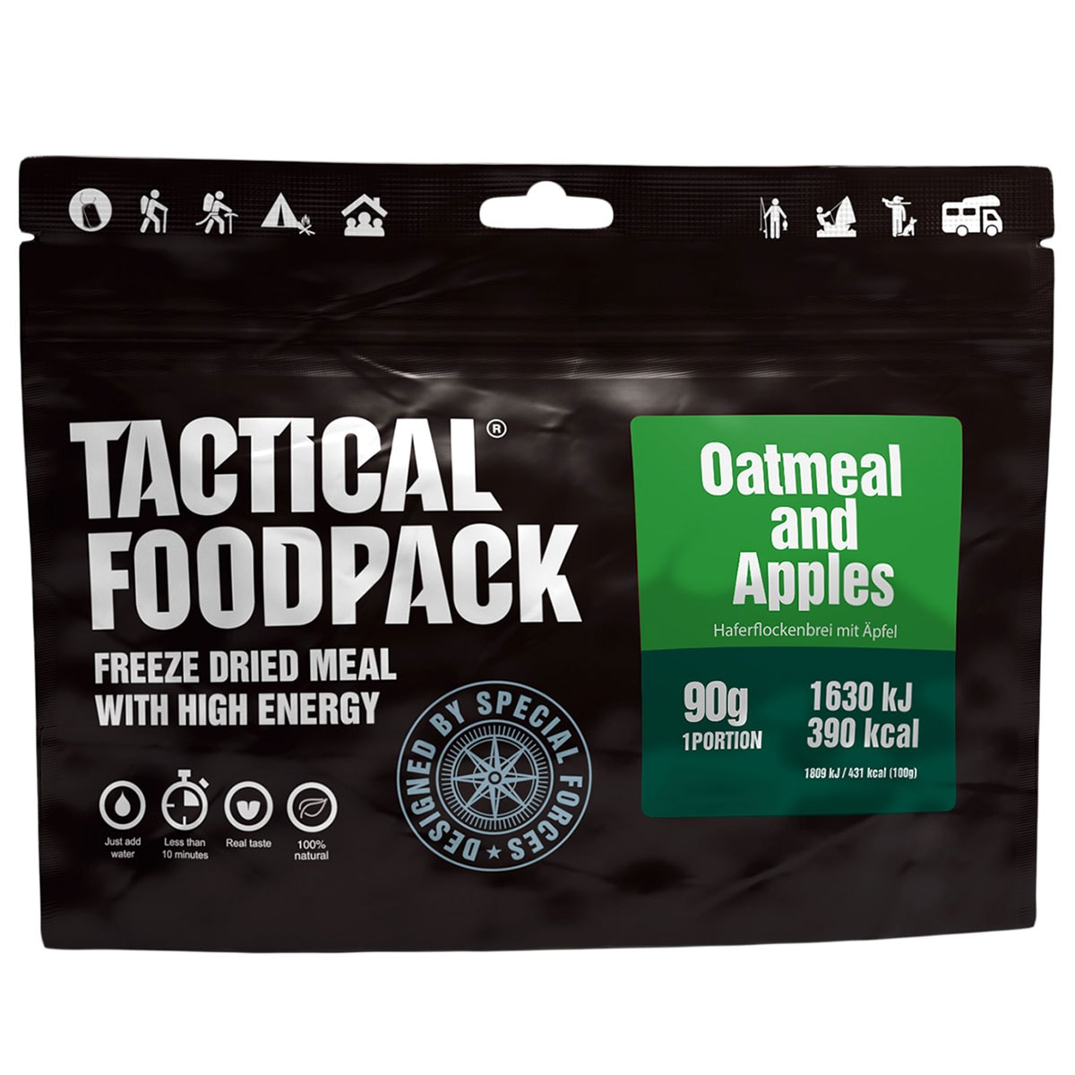 Żywność liofilizowana Tactical Foodpack - Owsianka z jabłkami 90 g