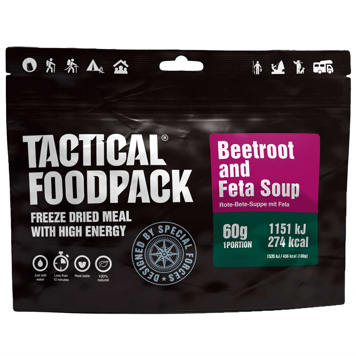 Сублімовані продукти Tactical Foodpack - Буряковий суп з бринзою 60 г