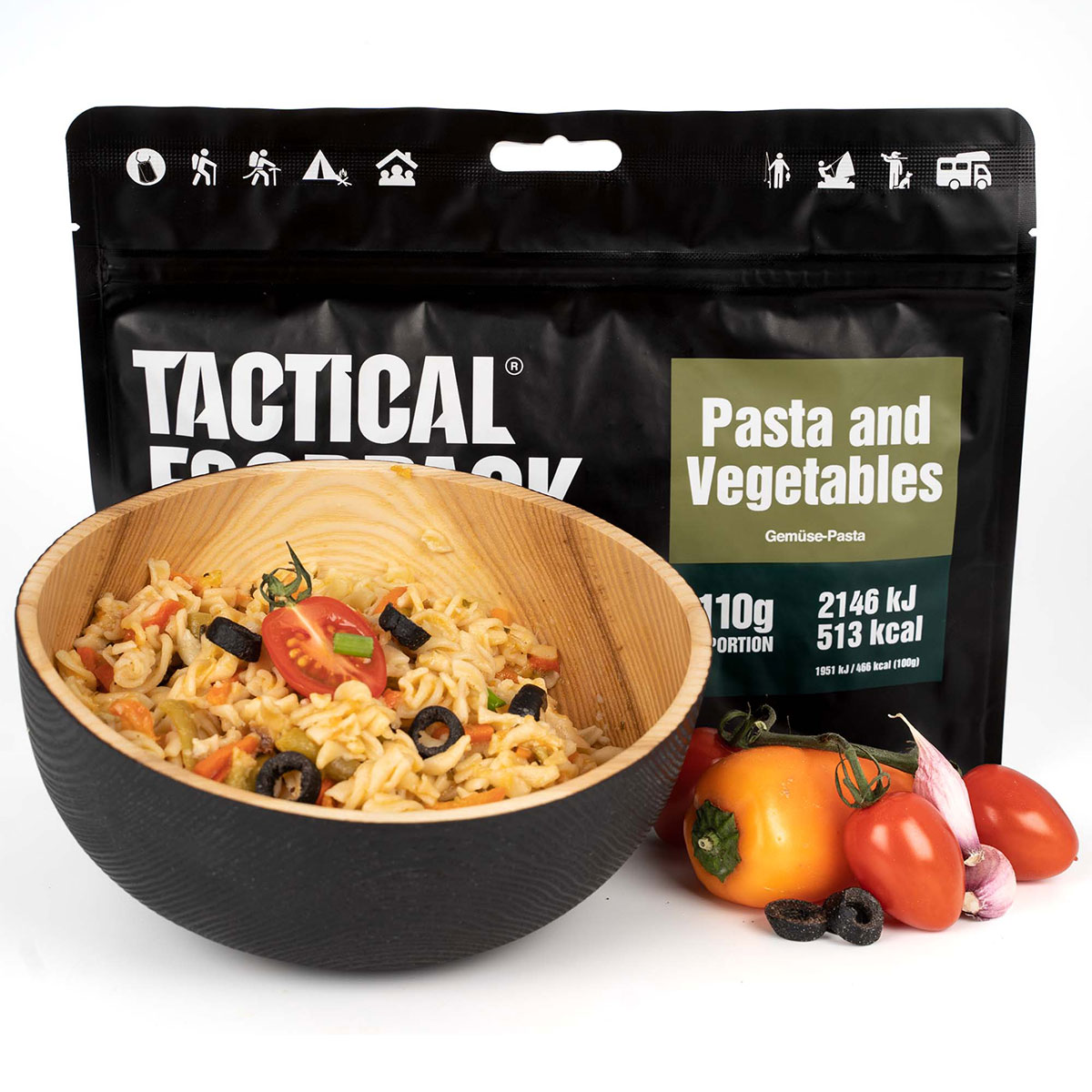 Сублімовані продукти Tactical Foodpack - Макарони з овочами 110 г
