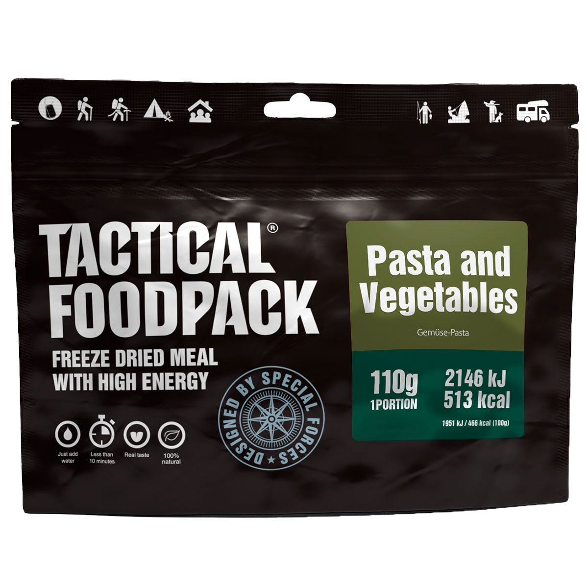Сублімовані продукти Tactical Foodpack - Макарони з овочами 110 г