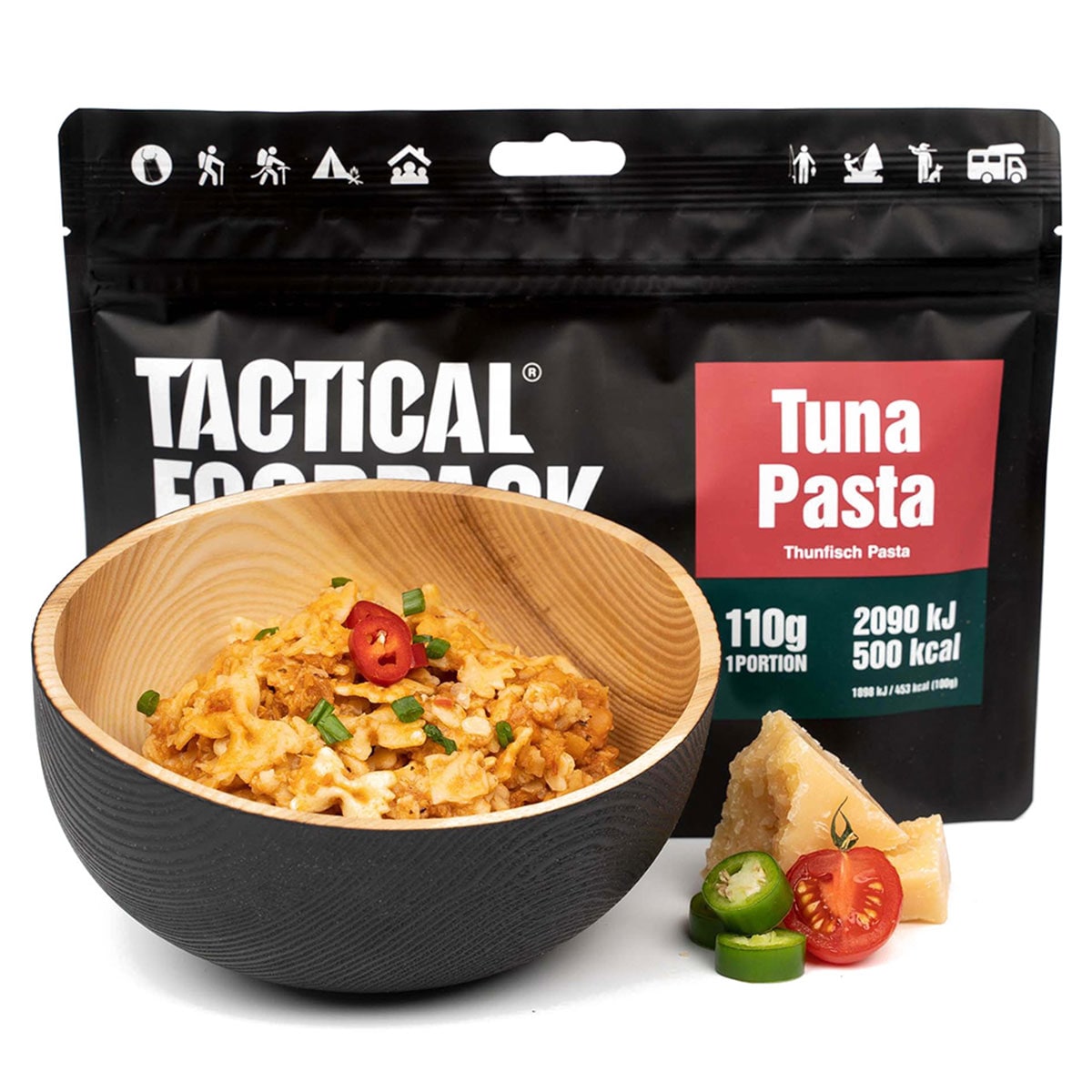 Сублімовані продукти Tactical Foodpack - Паста з тунцем 110 г