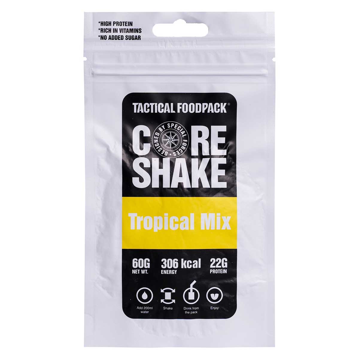 Сублімований сухий пайок Tactical Foodpack - Core Shake Tropical Mix 60 г