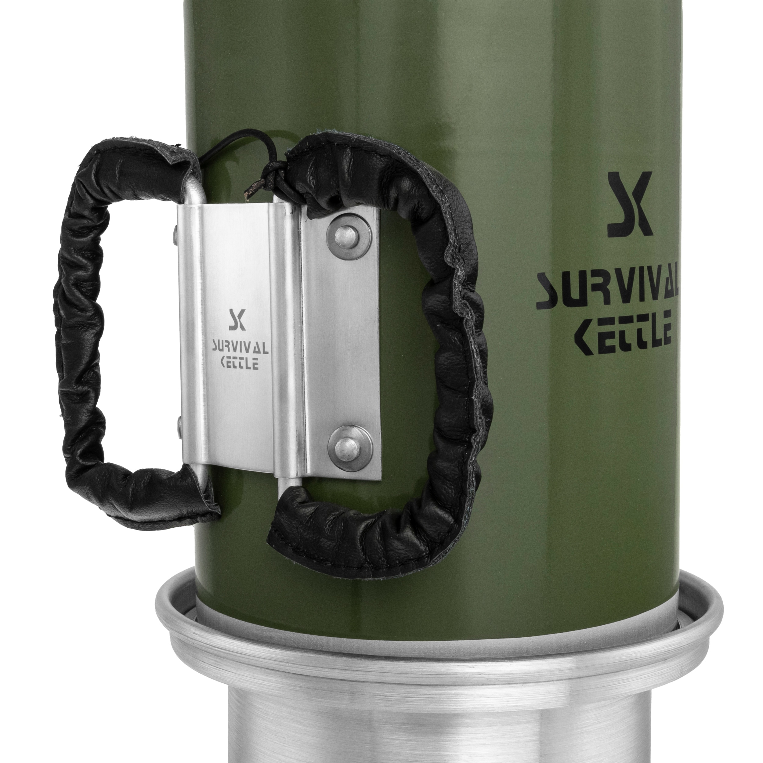 Czajnik turystyczny Survival Kettle 1,2 l - Green