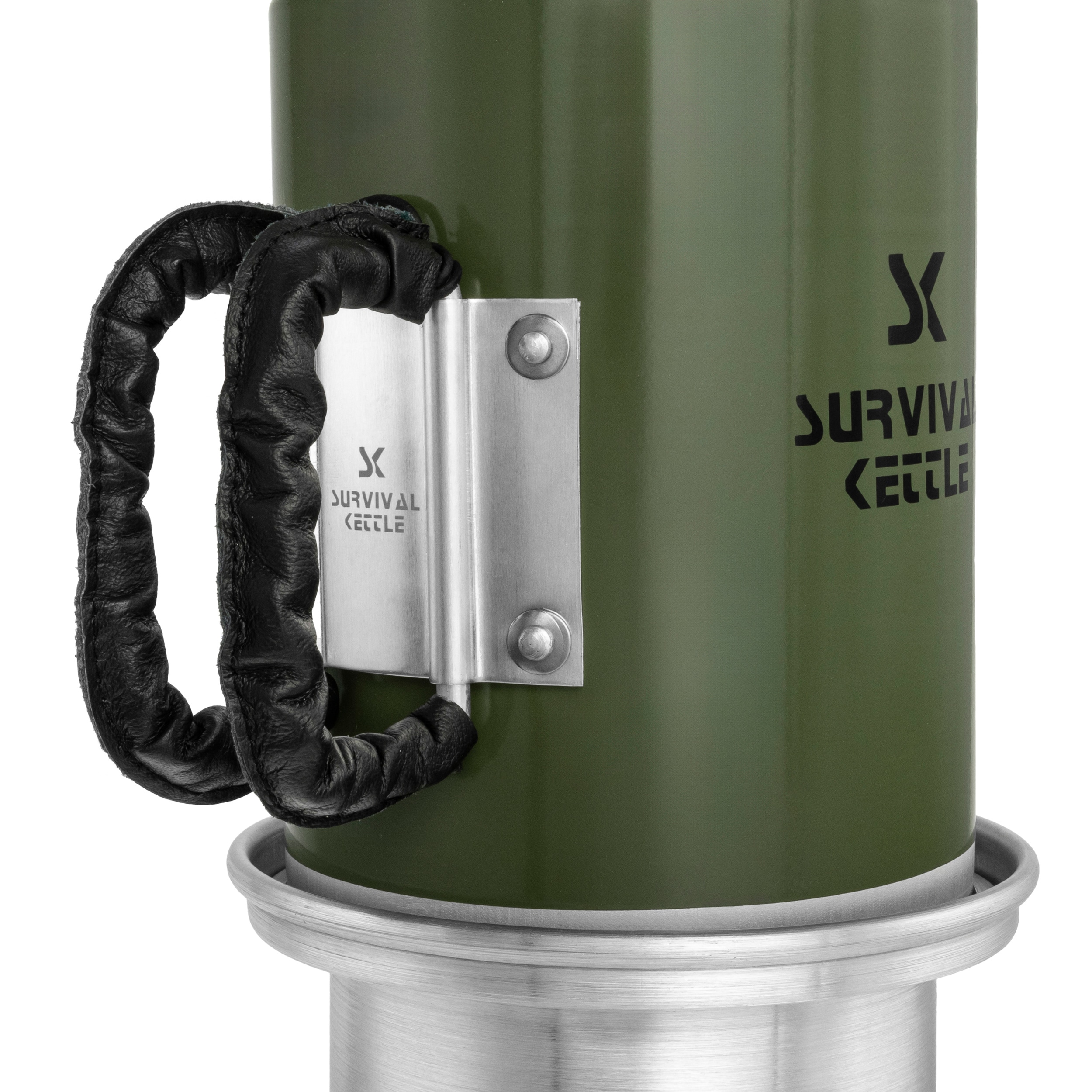 Czajnik turystyczny Survival Kettle 1,2 l - Green