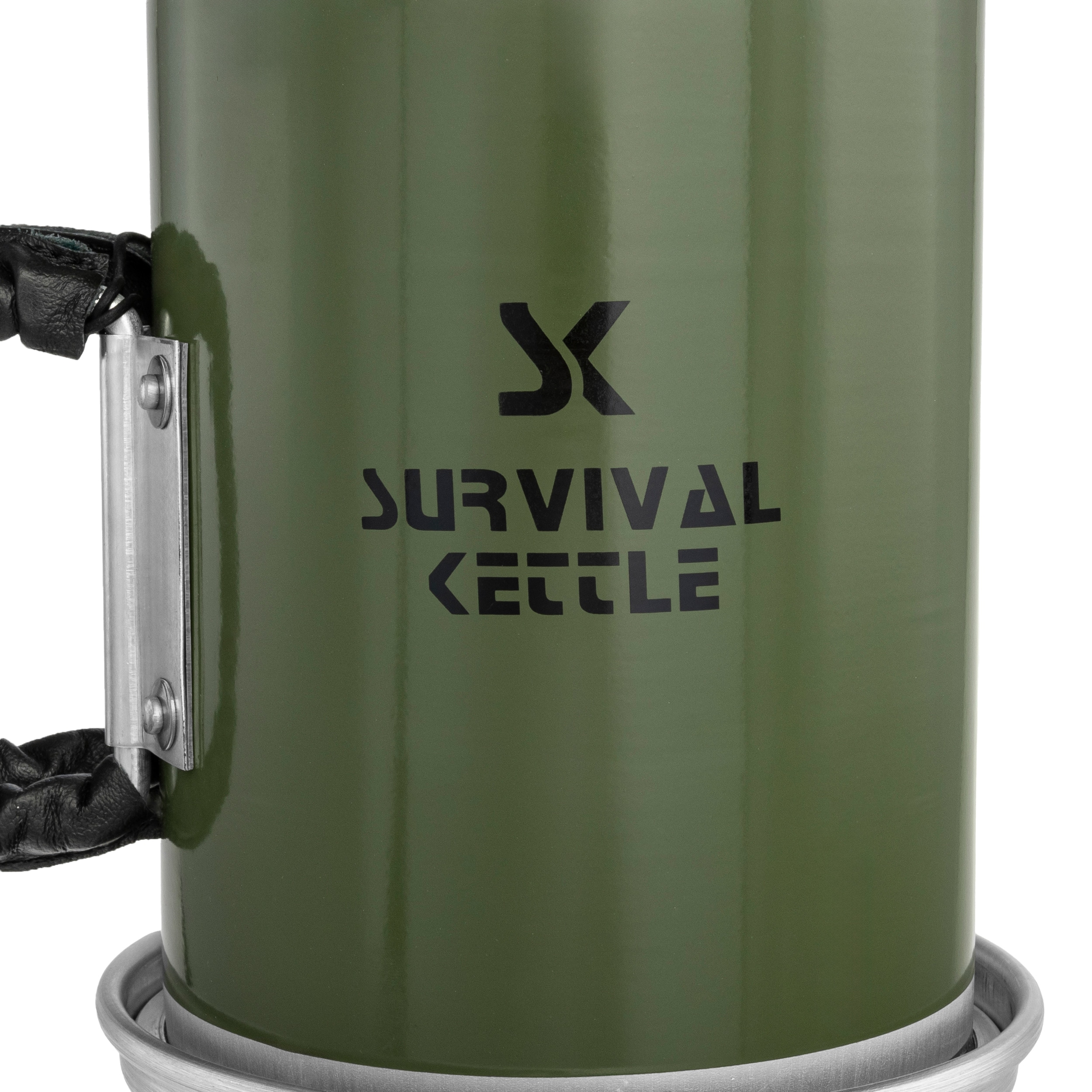 Czajnik turystyczny Survival Kettle 1,2 l - Green