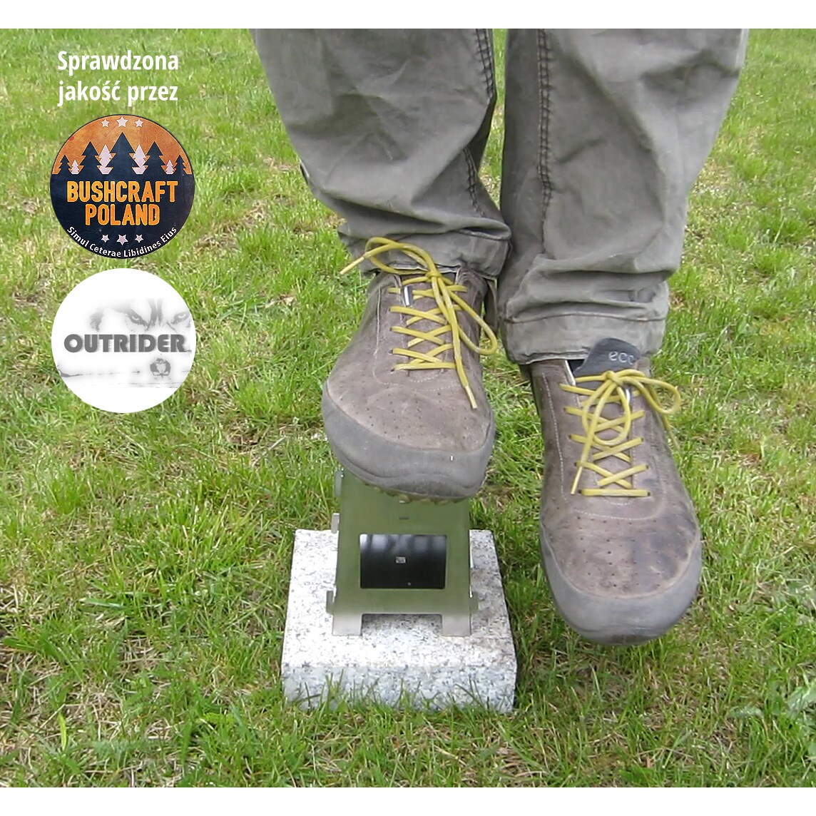 Składana kuchenka turystyczna Survival Kettle Samotny Wilk Bushcraft