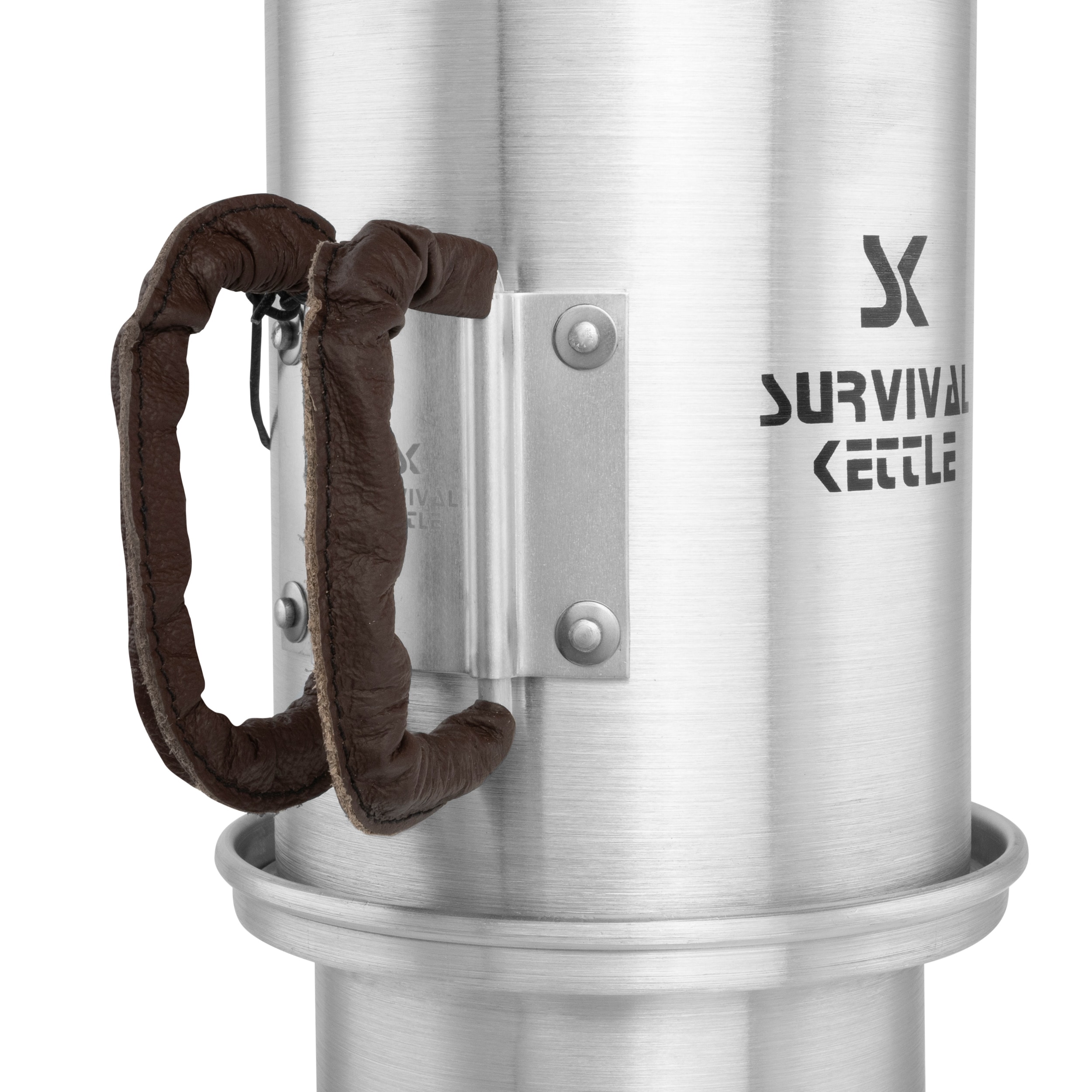Czajnik turystyczny Survival Kettle 1,2 l - Silver