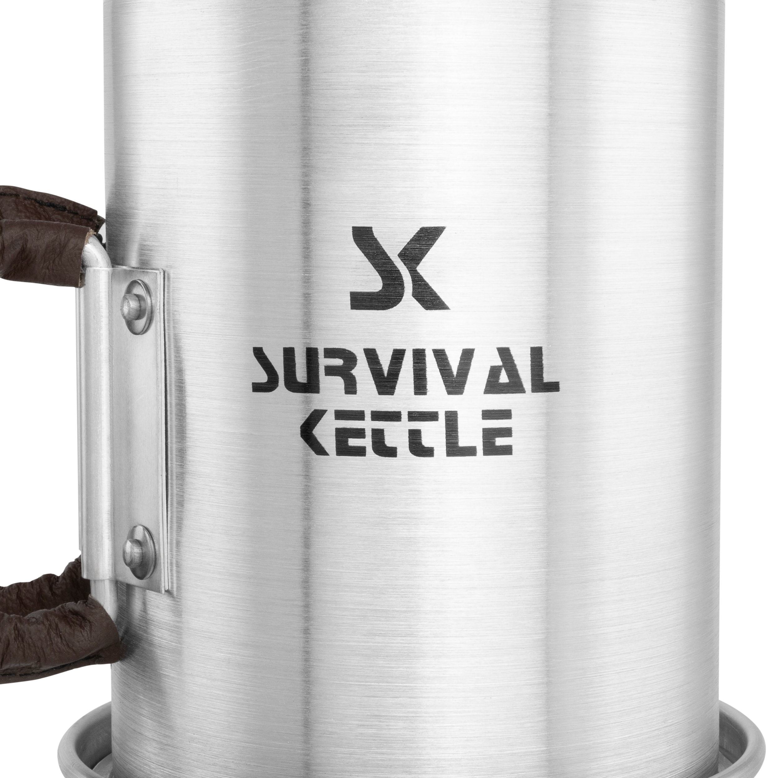 Czajnik turystyczny Survival Kettle 1,2 l - Silver