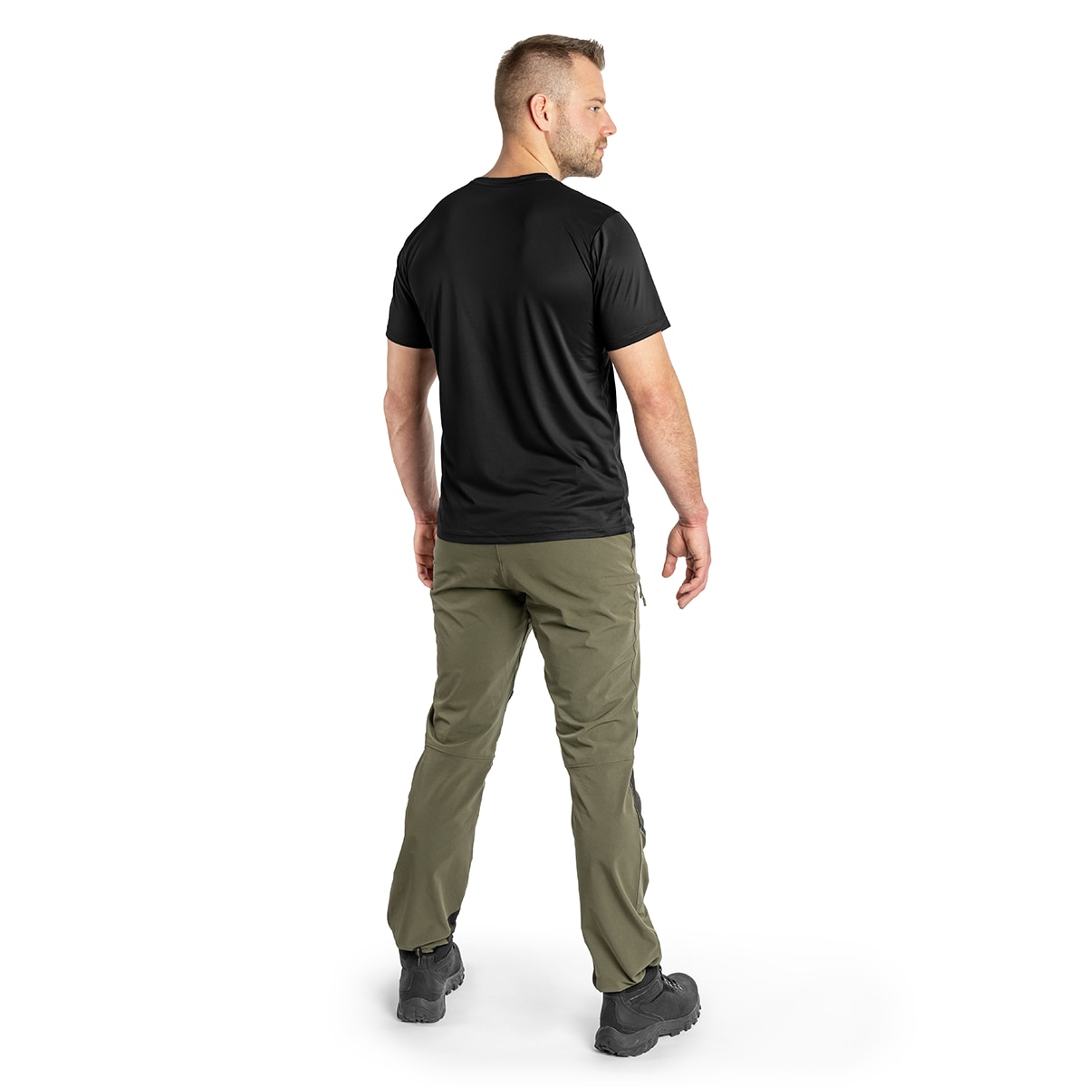 Koszulka termoaktywna Columbia Hike Crew Short Sleeve - Black