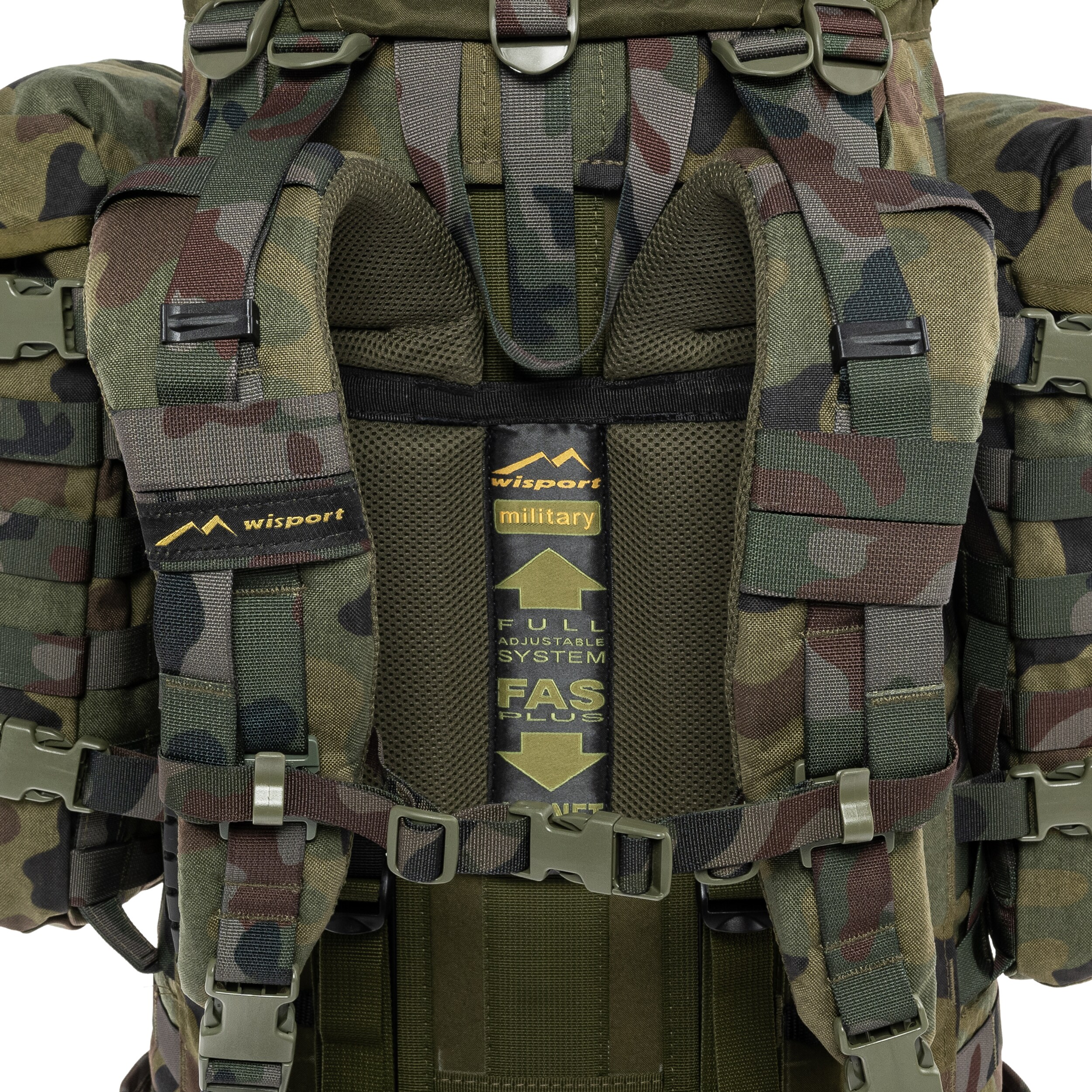 Plecak Wisport Wildcat 65 l - wz.93 Pantera PL Woodland