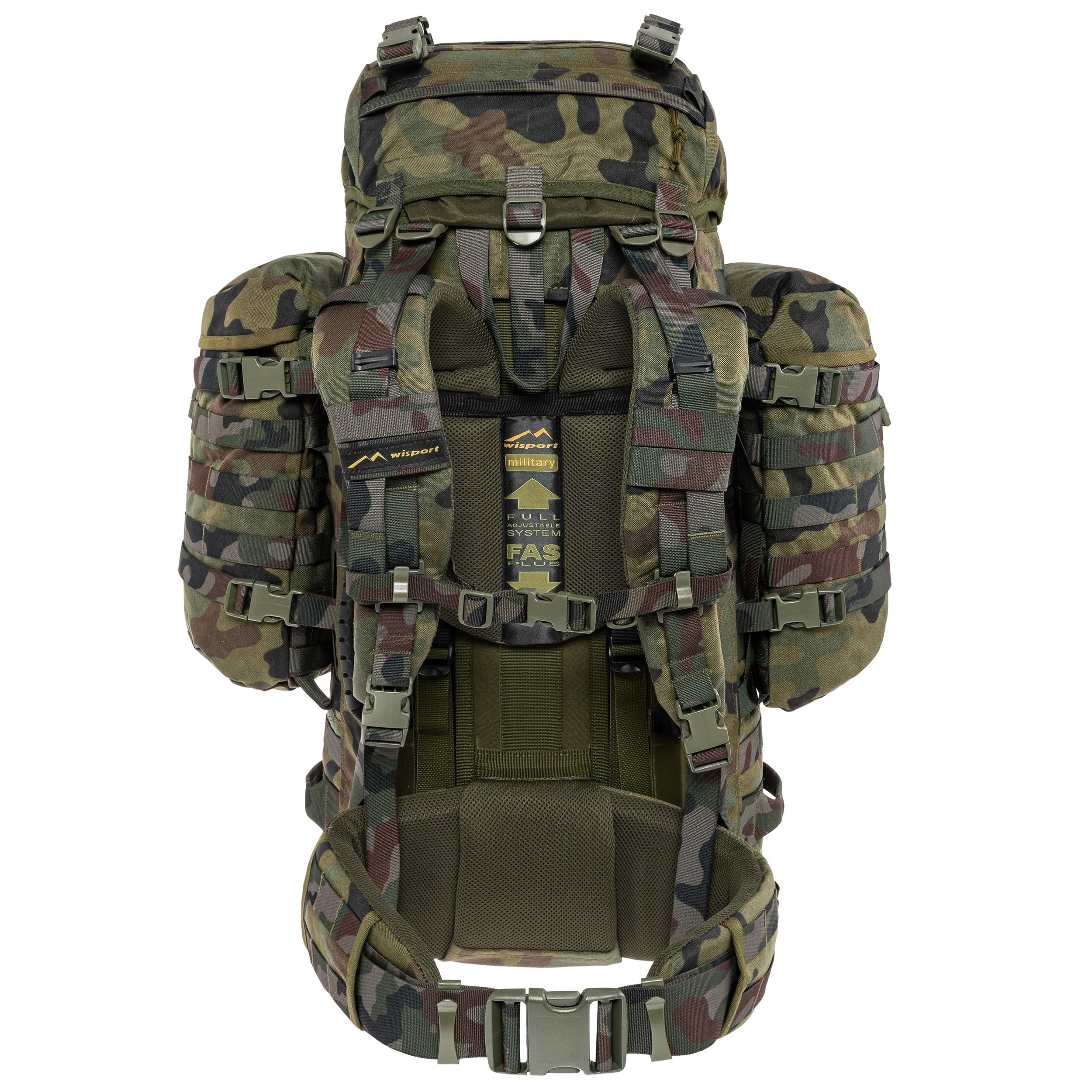 Рюкзак Wisport Wildcat 65 л - wz.93 Pantera PL Woodland