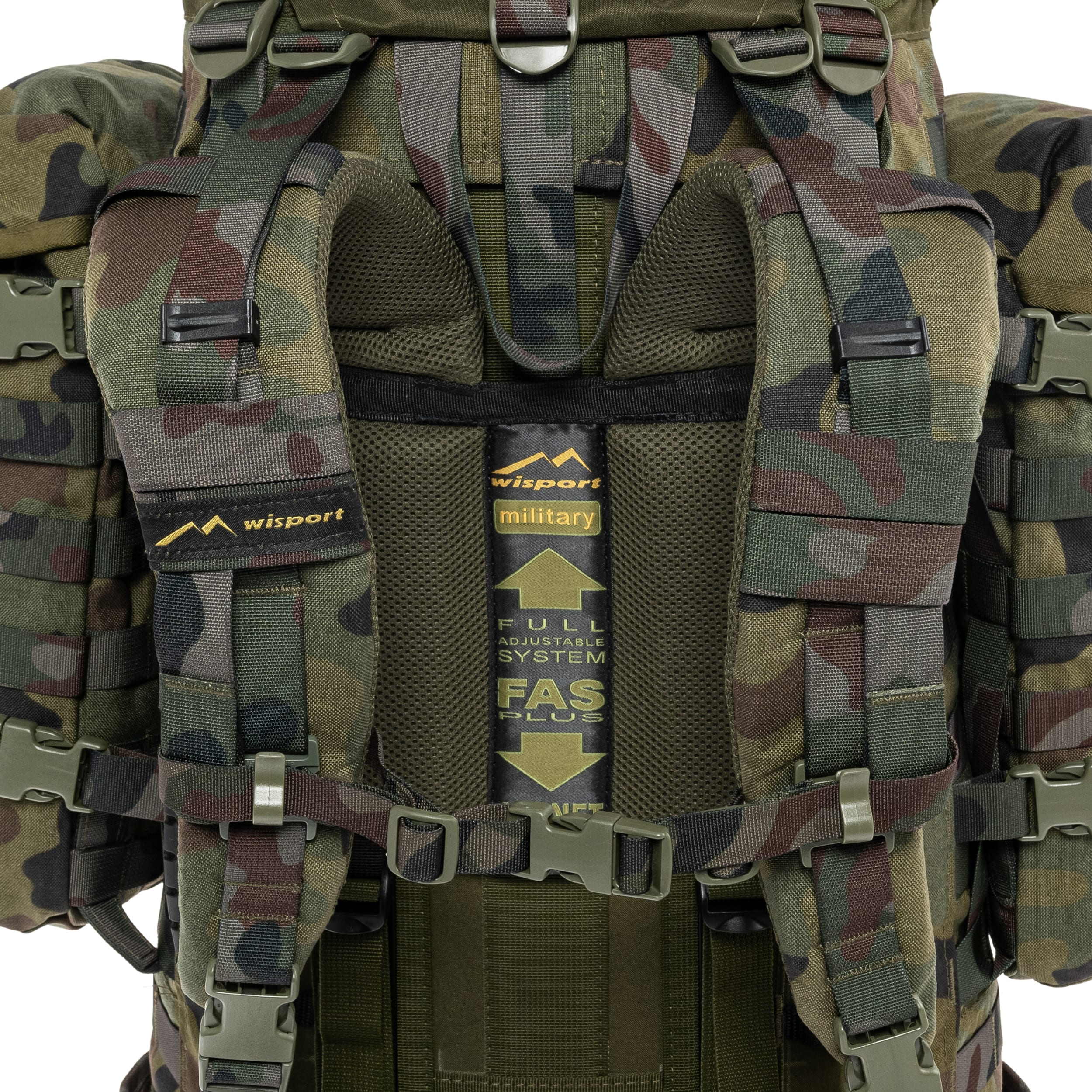 Рюкзак Wisport Wildcat 65 л - wz.93 Pantera PL Woodland