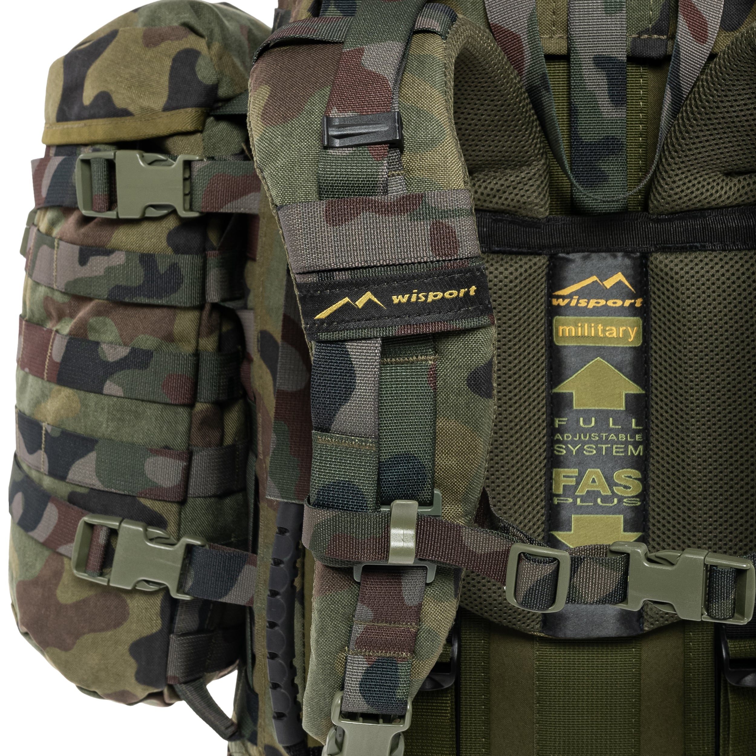 Рюкзак Wisport Wildcat 65 л - wz.93 Pantera PL Woodland