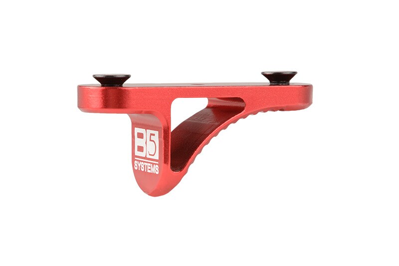 Chwyt przedni 5KU Gripstop B5 na szynę Keymod - Czerwony