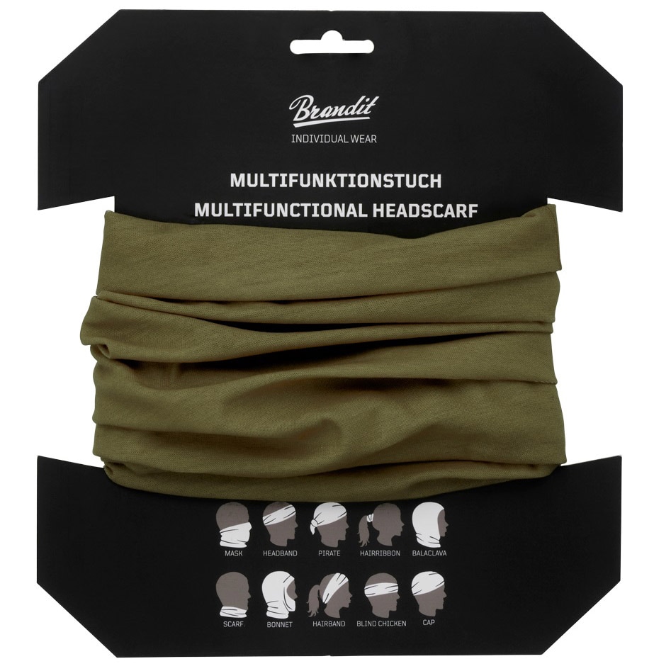 Chusta wielofunkcyjna Brandit - Olive