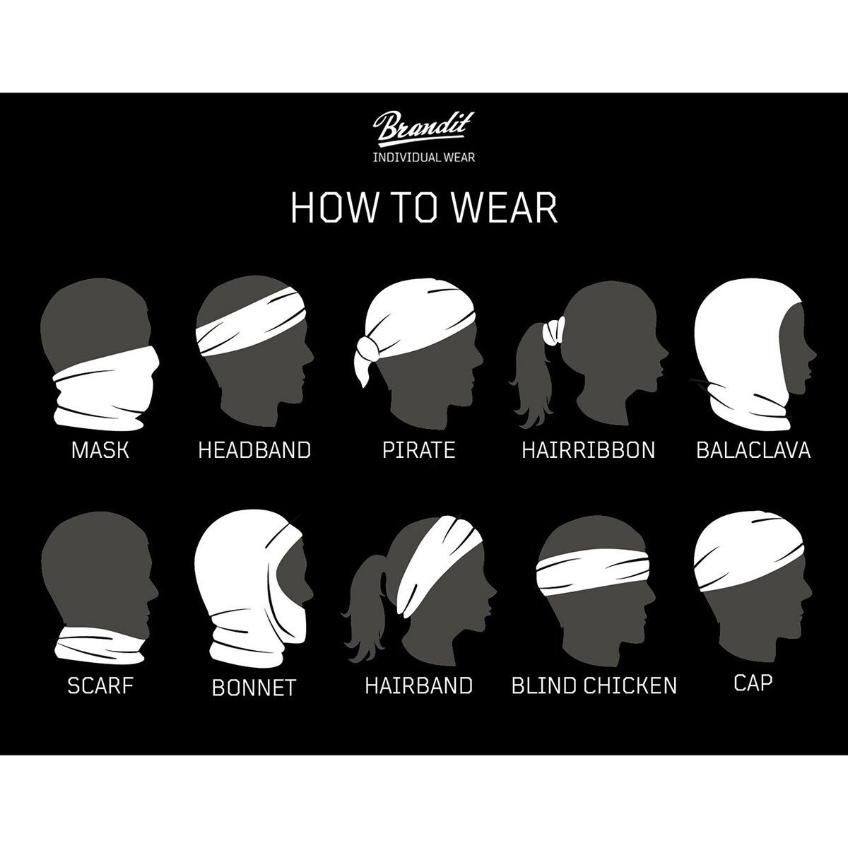 Chusta wielofunkcyjna Brandit - Urban