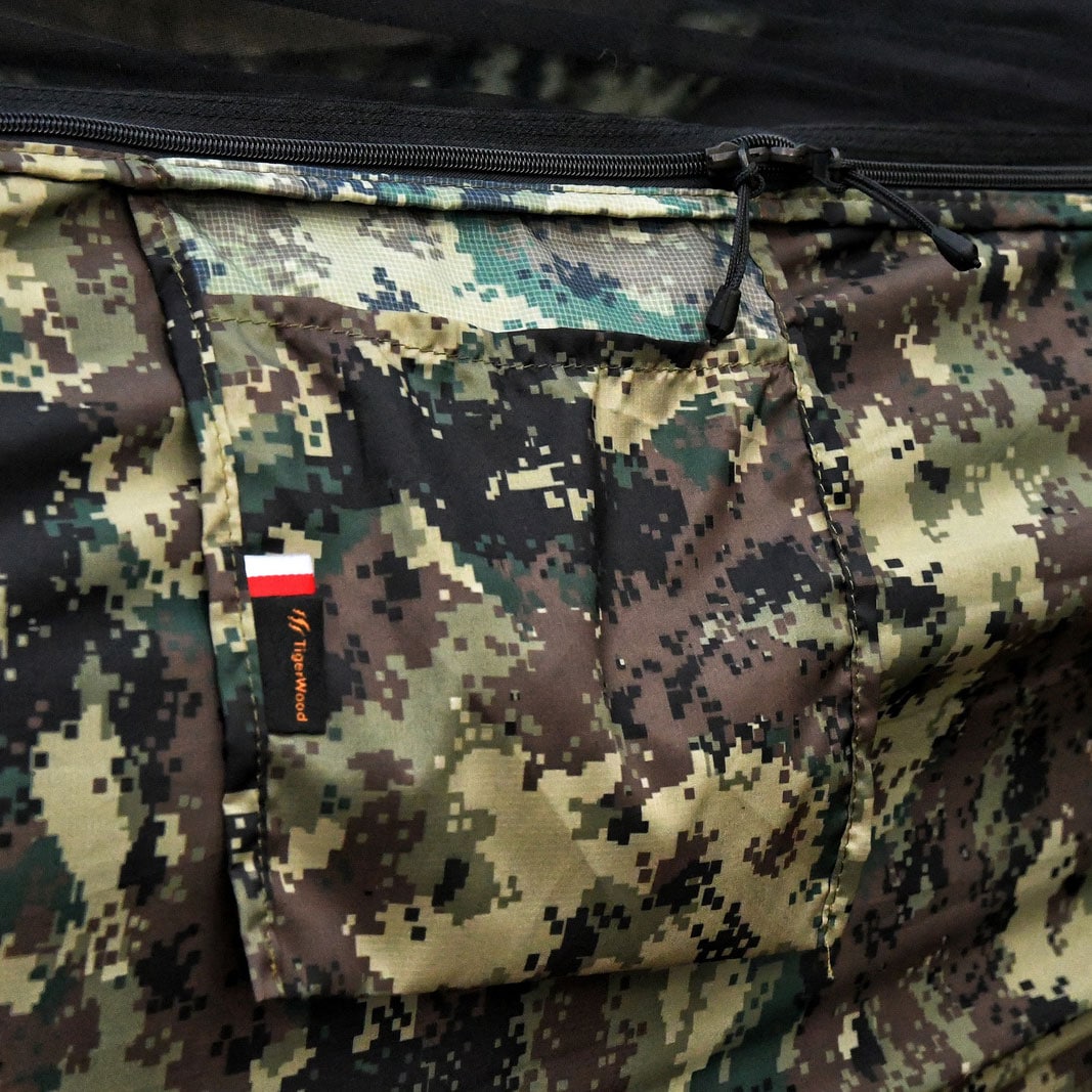 Hamak TigerWood Ważka V2 Long Camo - z moskitierą