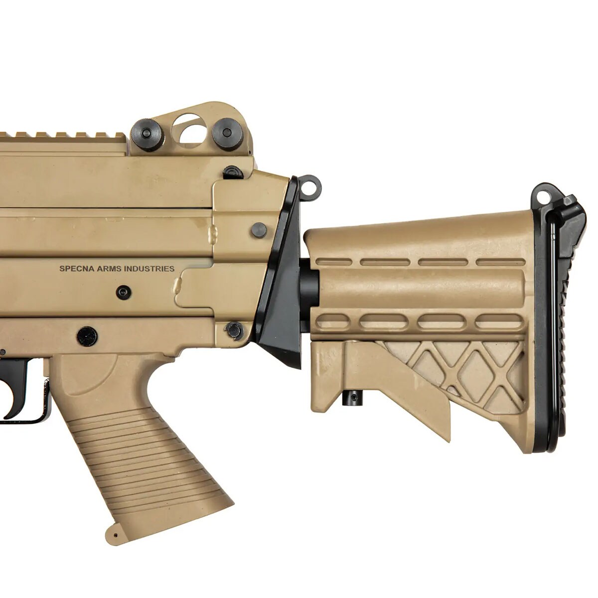 Karabin maszynowy AEG Specna Arms SA-46 EDGE - Tan