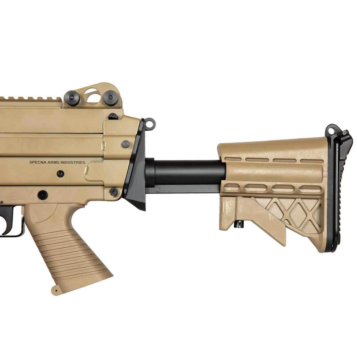 Karabin maszynowy AEG Specna Arms SA-46 EDGE - Tan