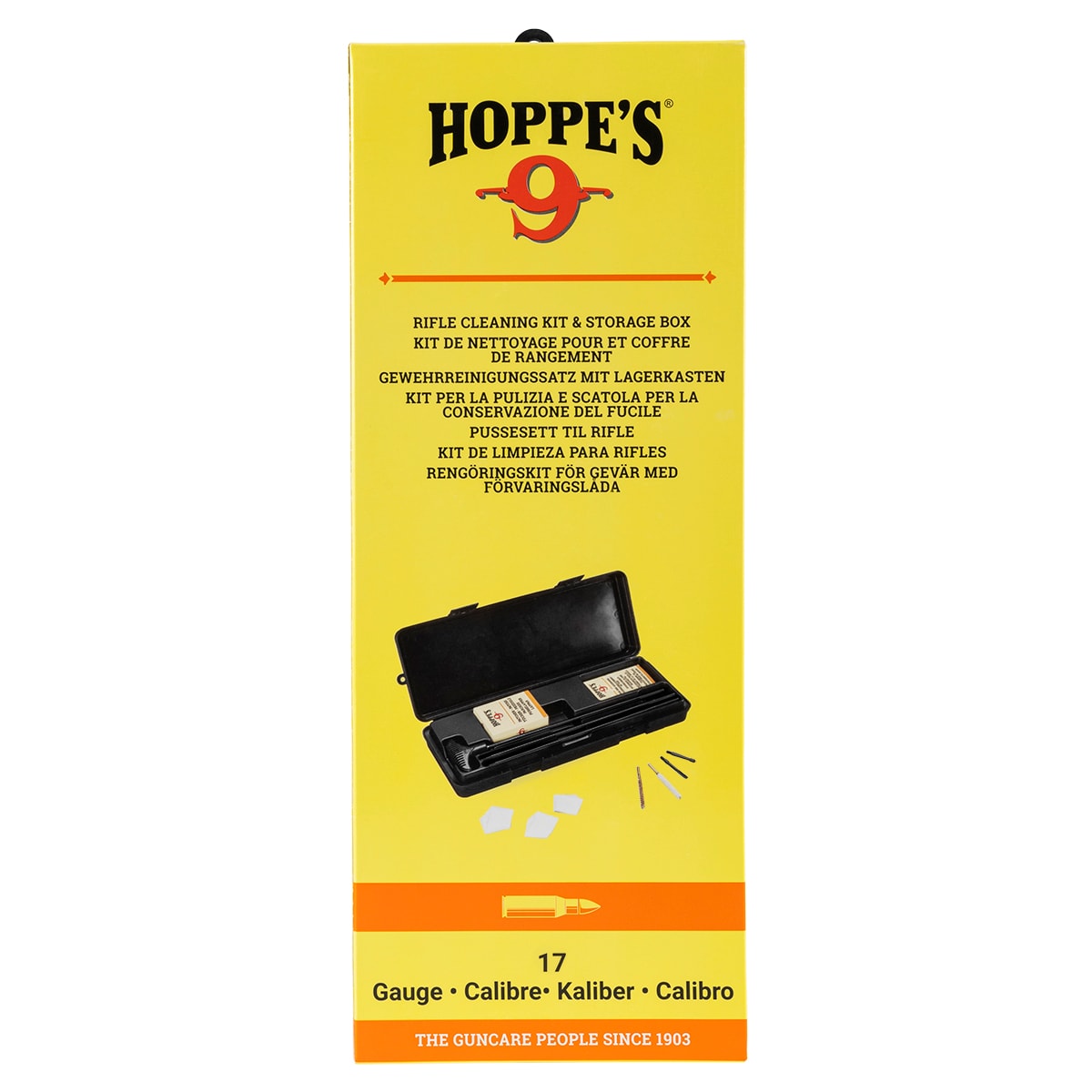 Zestaw do czyszczenia broni Hoppe's Dry Cleaning - kaliber .17