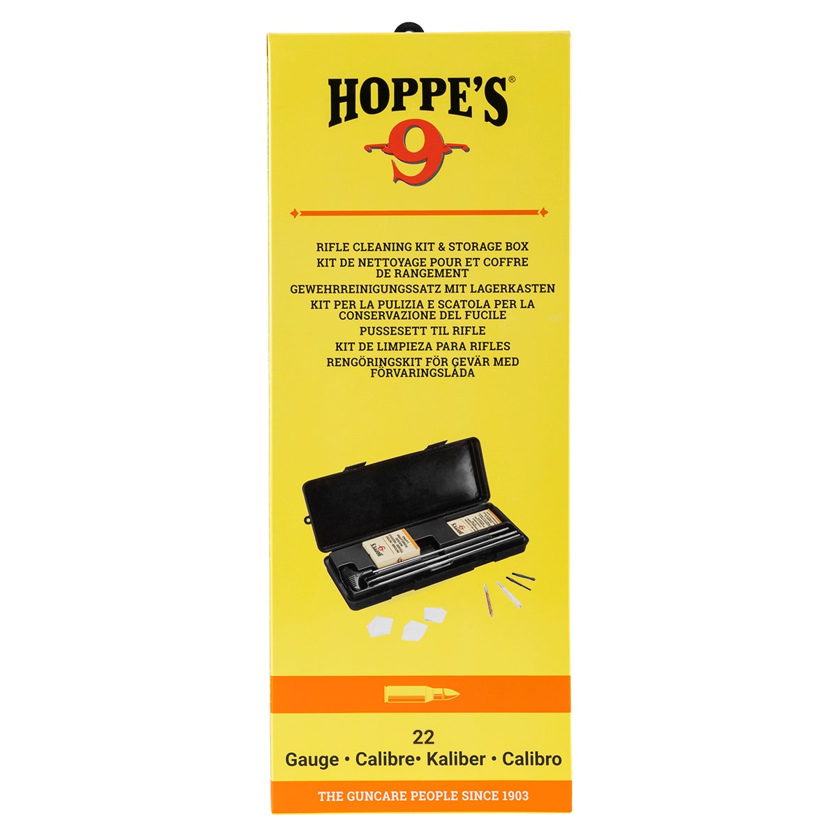 Zestaw do czyszczenia broni Hoppe's Dry Cleaning - kaliber .22 
