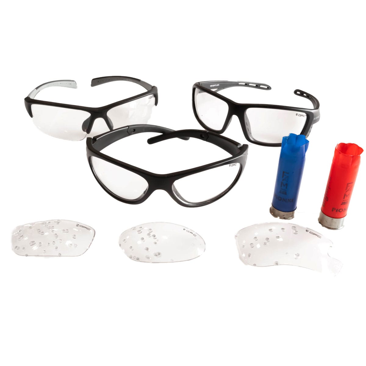 Okulary przeciwsłoneczne OPC Pro Sport Everest Blk Mat Clear