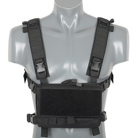 Kamizelka taktyczna 8Fields Hybrid Chest Rig - czarna