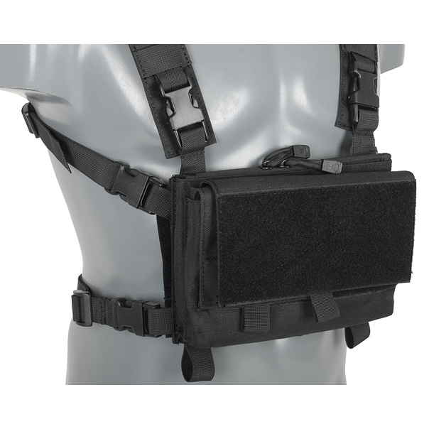 Kamizelka taktyczna 8Fields Hybrid Chest Rig - czarna