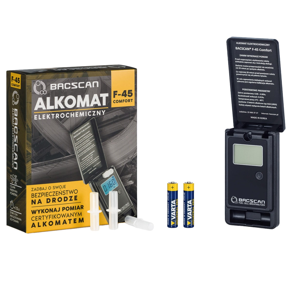 Alkomat BACscan F-45 Comfort
