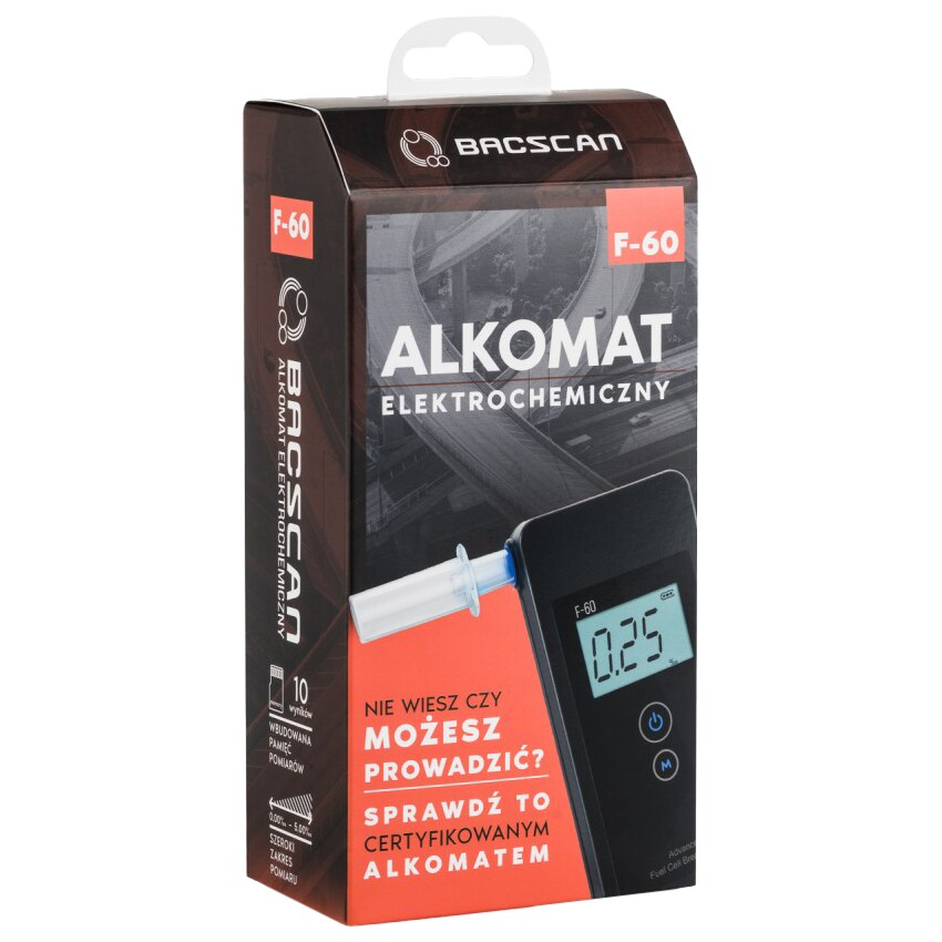 Alkomat BACscan F-60