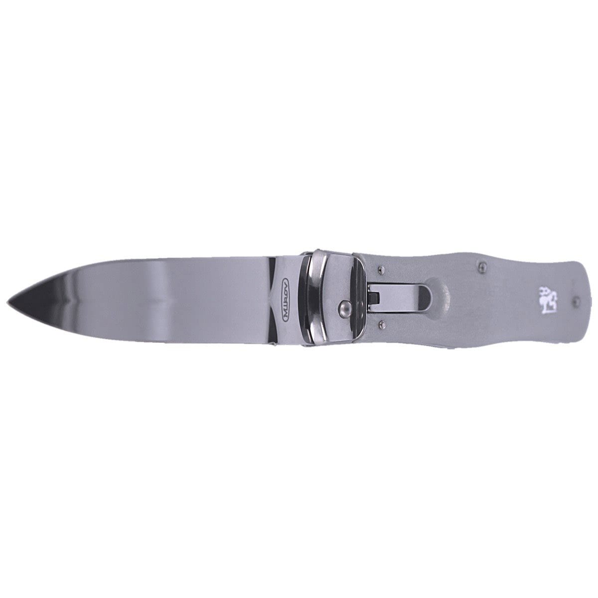 Nóż sprężynowy Mikov Predator ABS 241-NH-1/N Grey - z klipsem